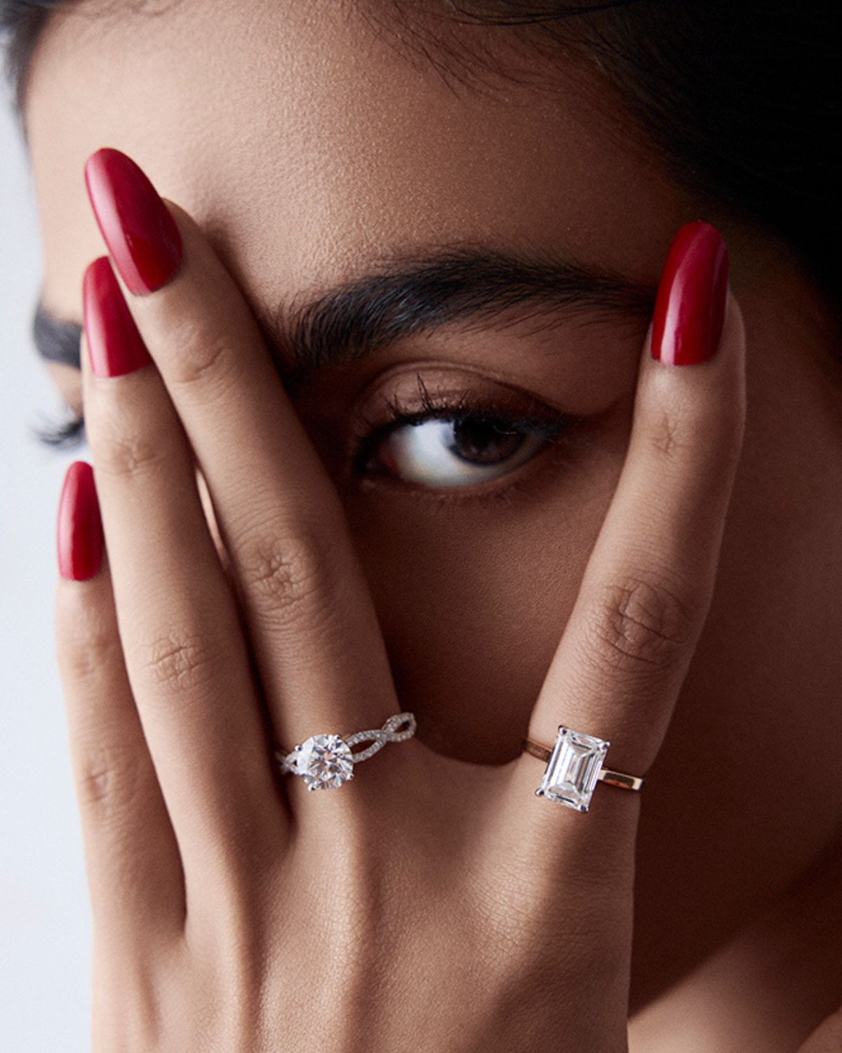 8 Unique Designs of 2 Stone Rings from HOQ