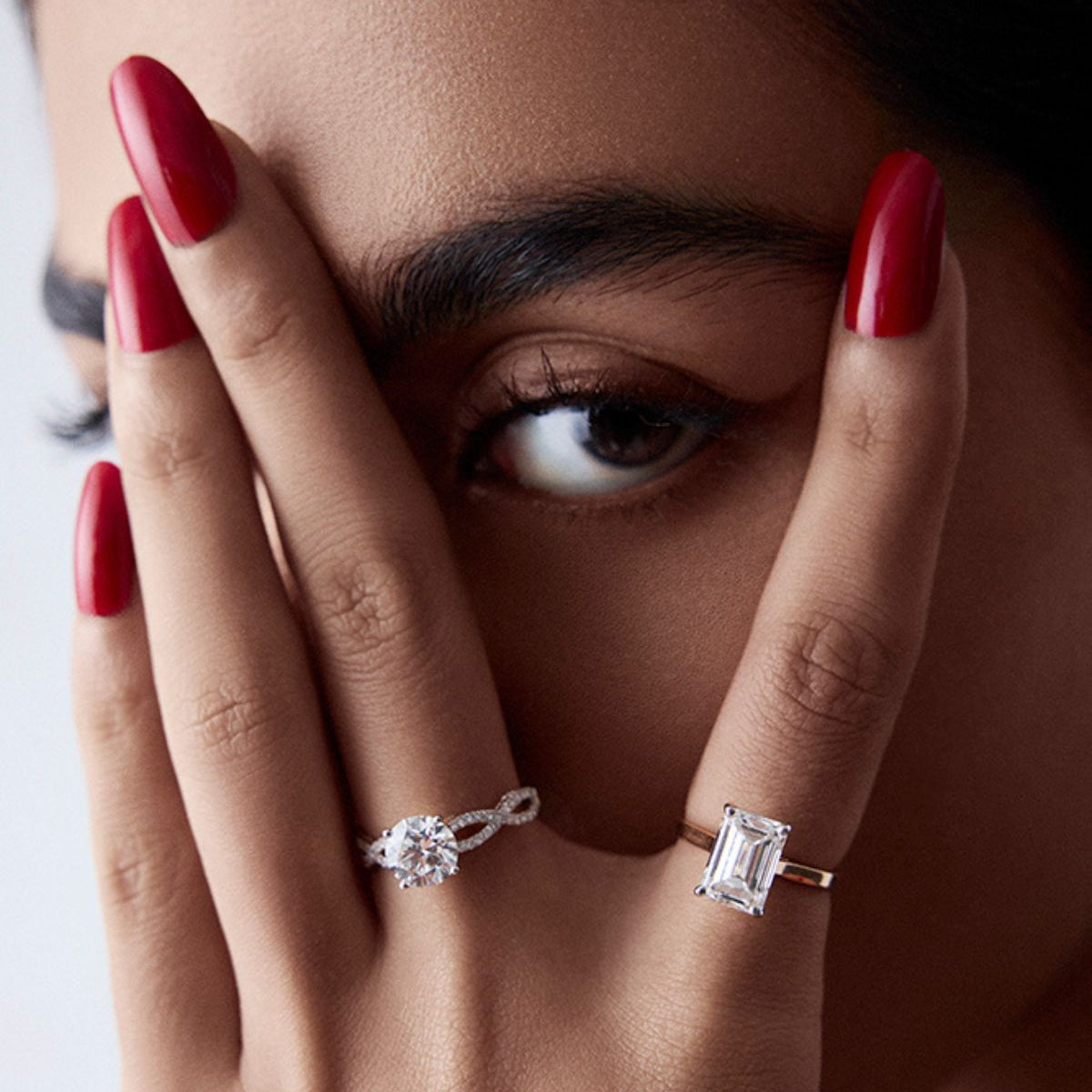 8 Unique Designs of 2 Stone Rings from HOQ