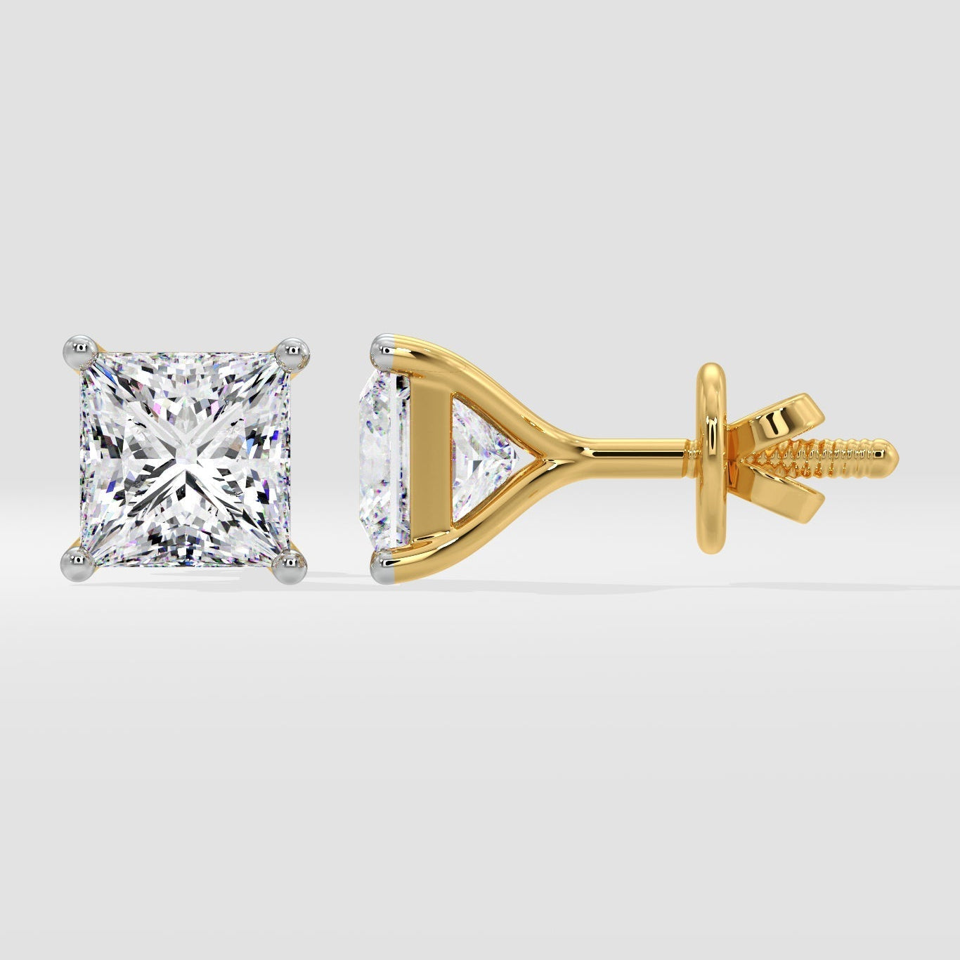 10 Diamond Stud Earrings Designs From House of Quadri