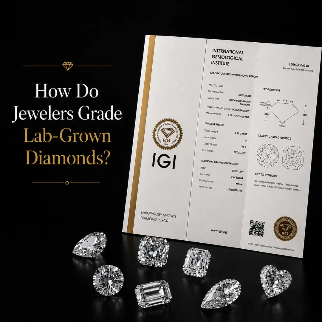 How Do Jewelers Grade Lab-Grown Diamonds?