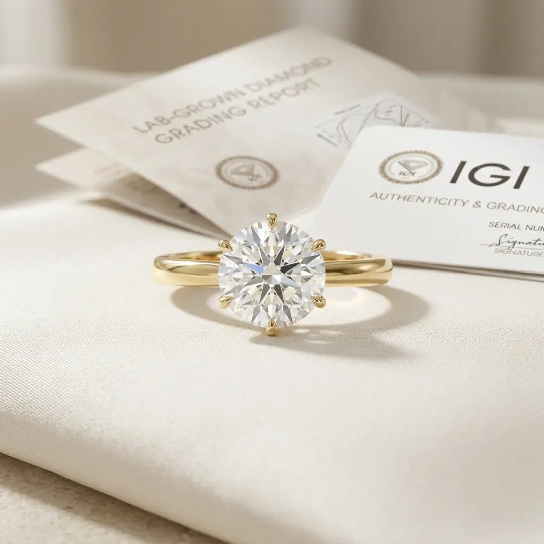 Why House of Quadri Uses Only IGI Certified Lab-Grown Diamonds