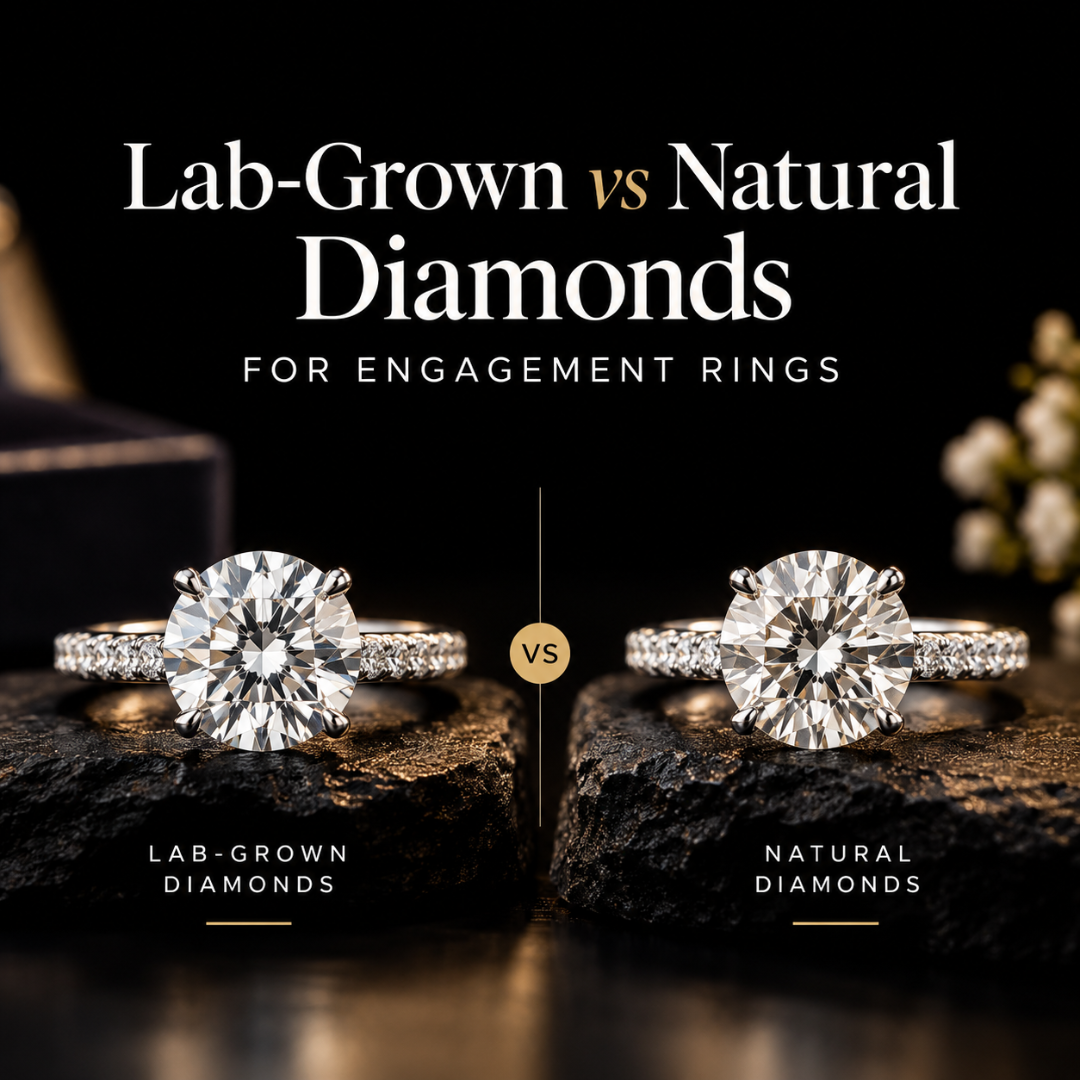 Lab-Grown vs Natural Diamonds for Engagement Rings: Pros, Cons & Which Is Right for You?