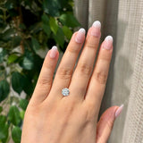 2 Ct D IF Round Cut Diamond