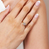 1.5 Ct Cushion Flow Ring