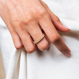 Oval Eternity Diamond Band