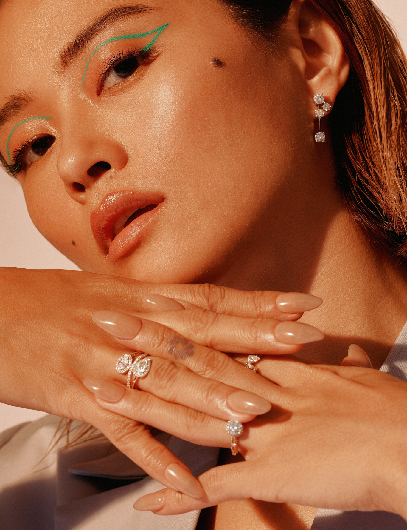 Empowered Drop Solitaire Danglers - House Of Quadri