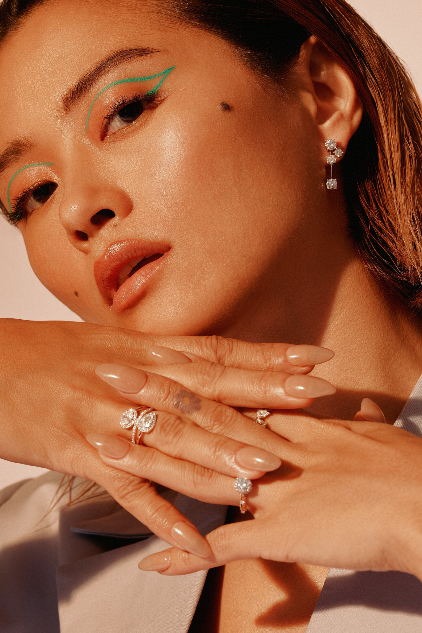 Empowered Drop Solitaire Danglers - House Of Quadri