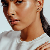 Emerald Duo Studs