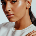 T-Shirt Emerald Duo Studs - House Of Quadri