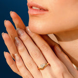 East-West Wave Ring