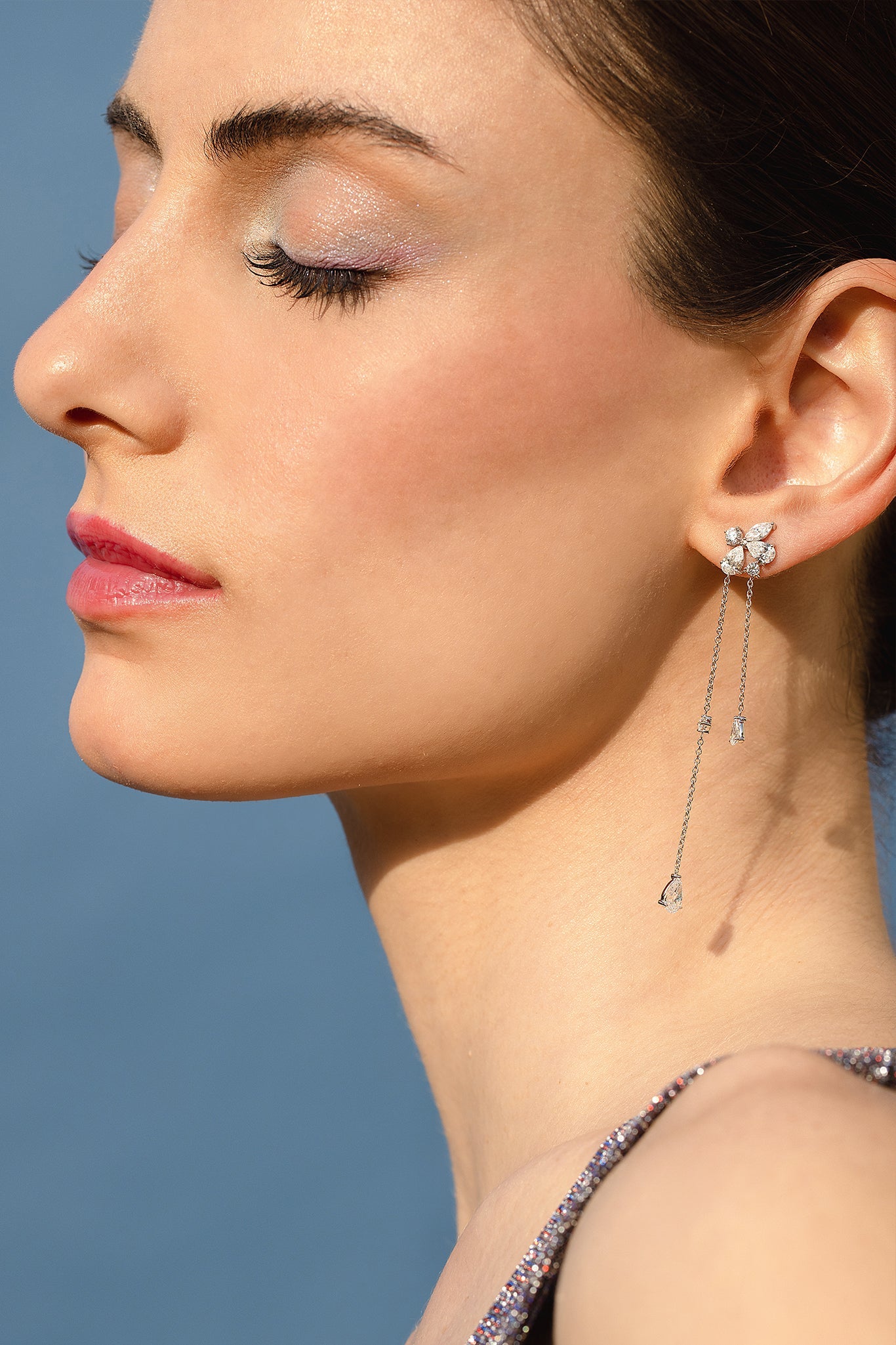 Illuminate Ziya Drop Danglers - House Of Quadri