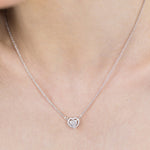 Boundless Solitaire Heart Necklace - House Of Quadri