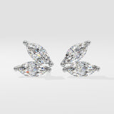 T-Shirt Marquise Duo Studs - House Of Quadri