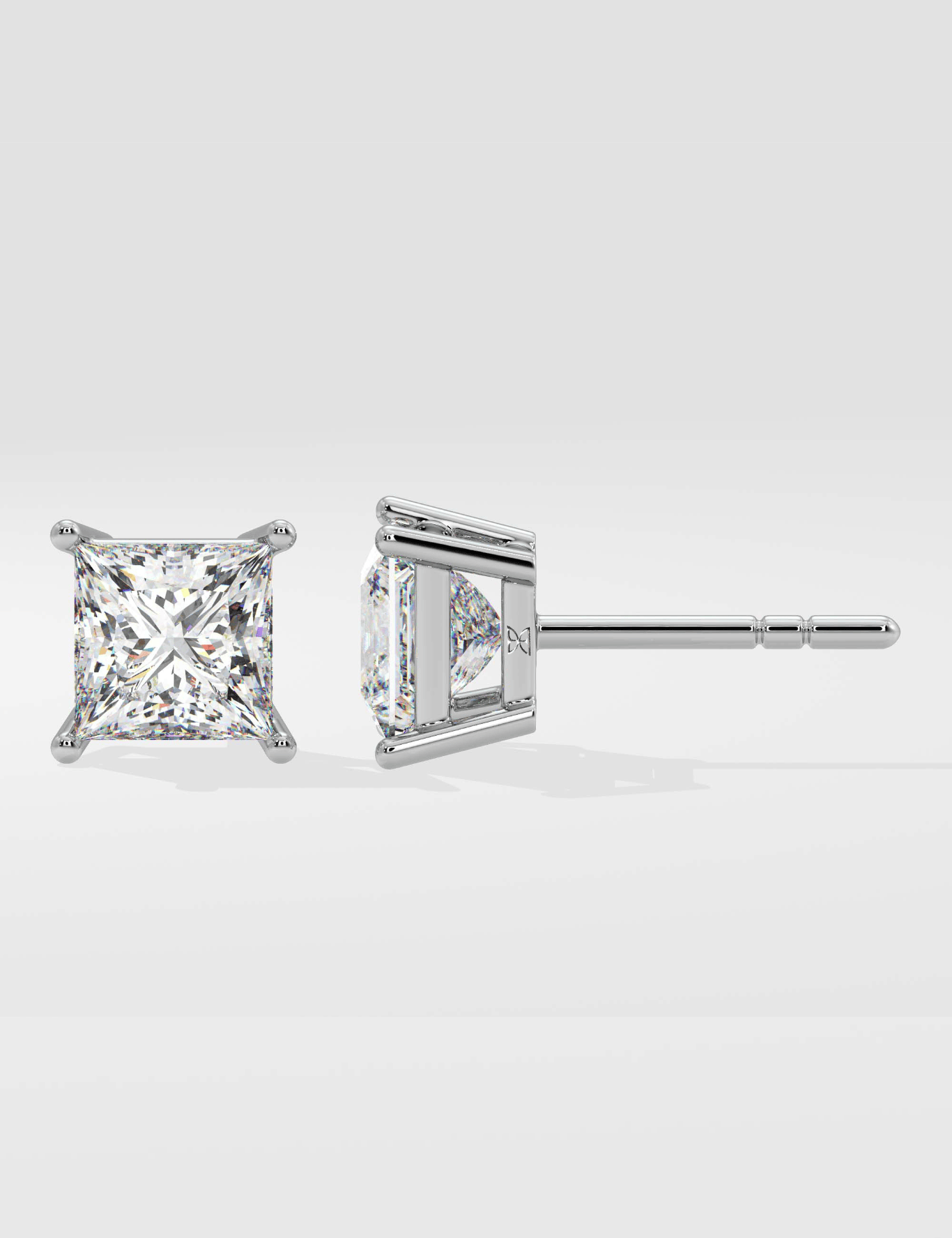 Classic Princess 8 ct Studs - House Of Quadri