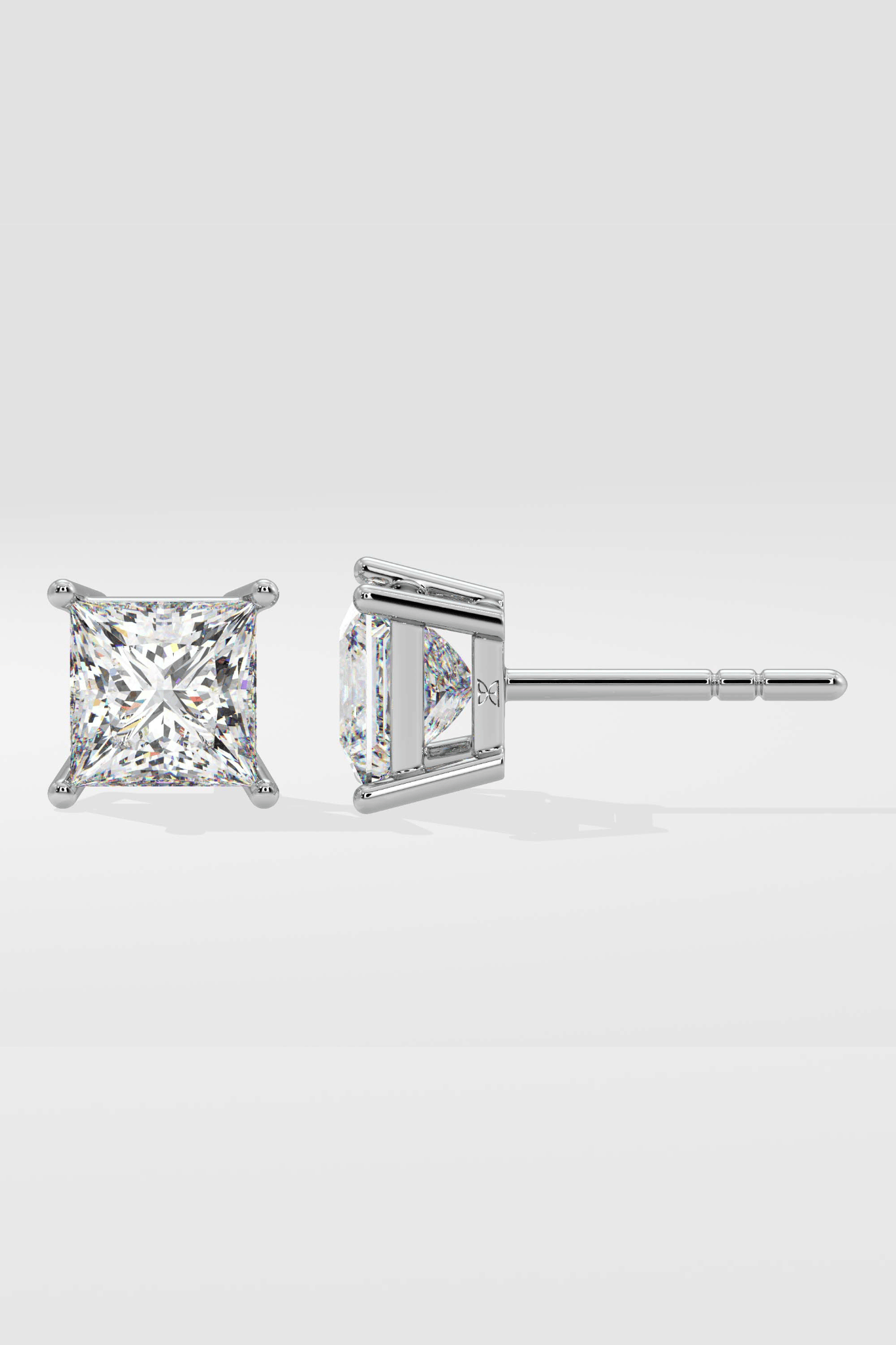 Classic Princess 8 ct Studs - House Of Quadri