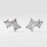 Emerald Duo Studs