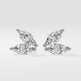 Marquise Butterfly Studs