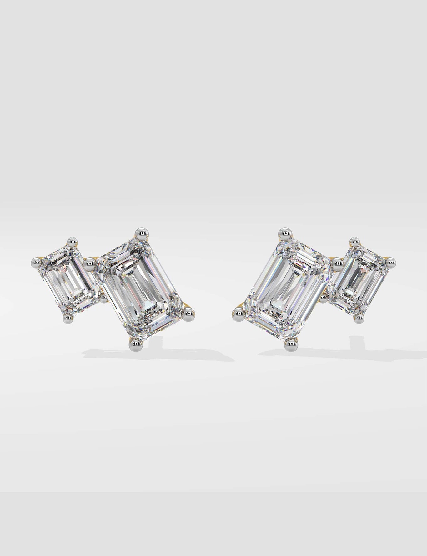 T-Shirt Emerald Duo Studs - House Of Quadri