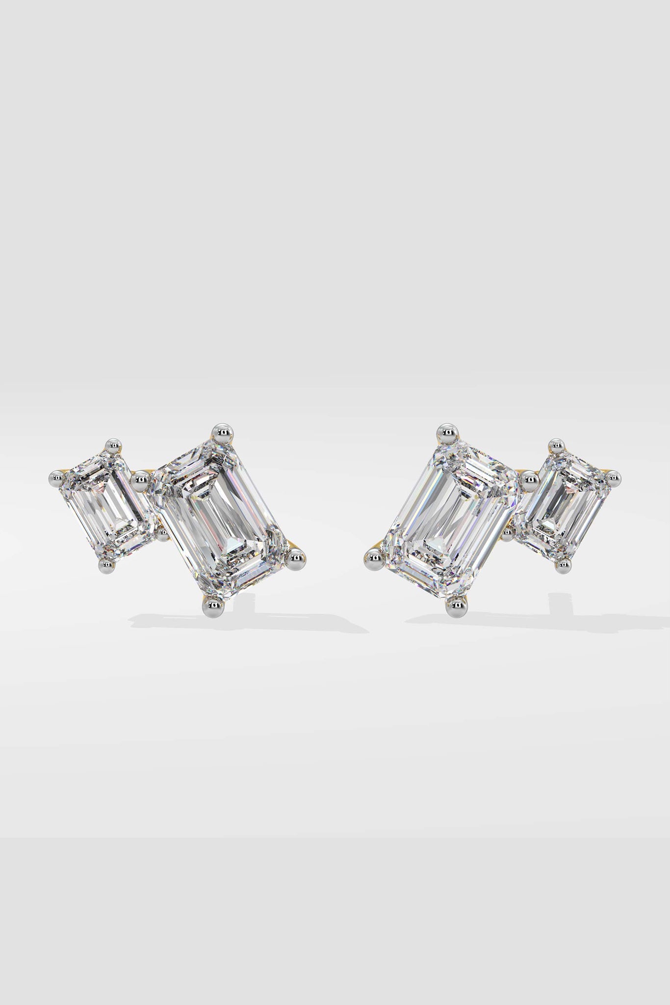 T-Shirt Emerald Duo Studs - House Of Quadri
