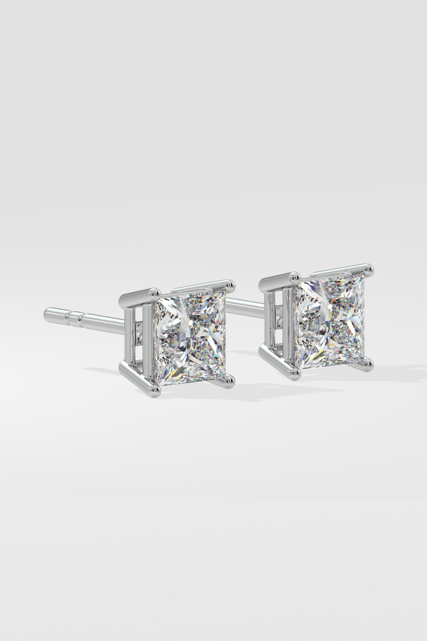 Classic Princess 8 ct Studs - House Of Quadri