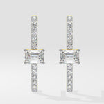 Emra Vertical Mini Hoops - House Of Quadri