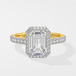 Emra Solitaire Halo Ring - House Of Quadri