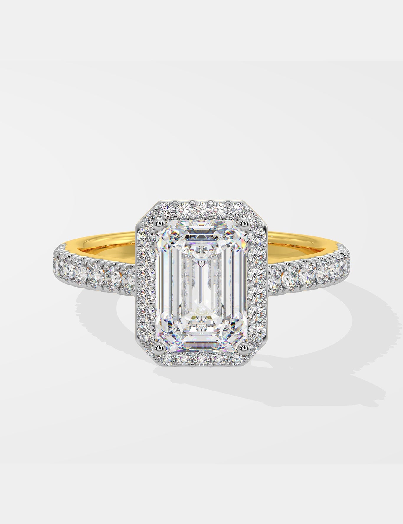 Emra Solitaire Halo Ring - House Of Quadri