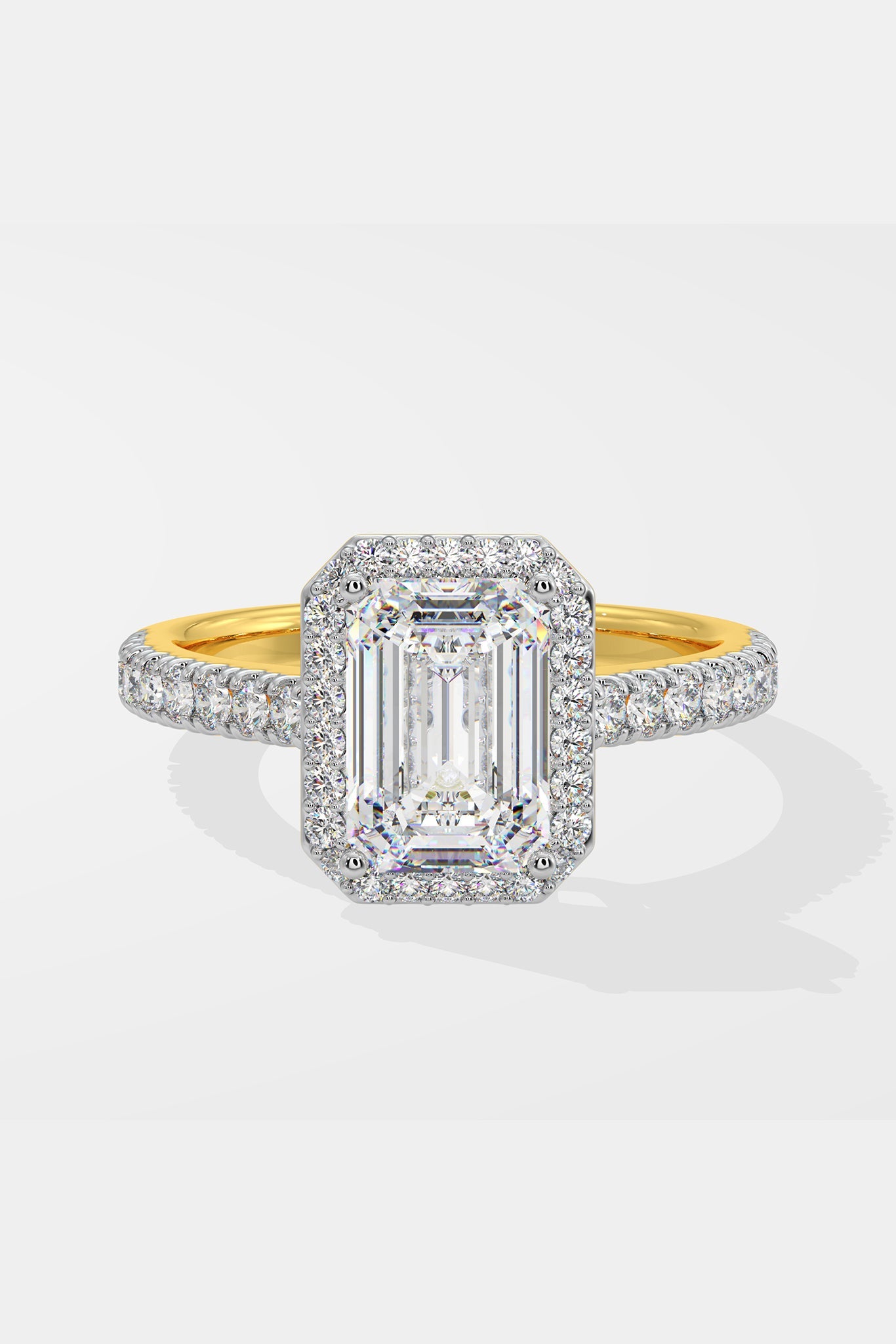 Emra Solitaire Halo Ring - House Of Quadri