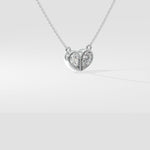 The Duo Heart Necklace - House Of Quadri