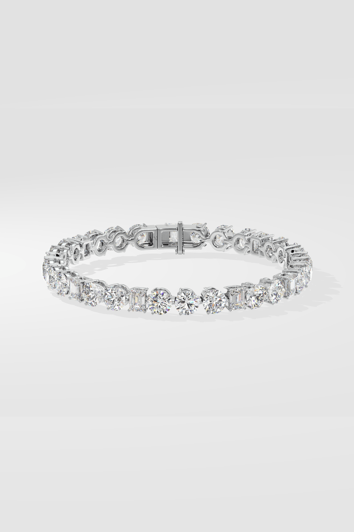 Blended Solitaire Tennis Bracelet – House of Quadri