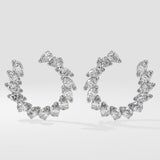 Shimmer Front Hoops