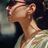 2 Ct Lotus Solitaire Studs