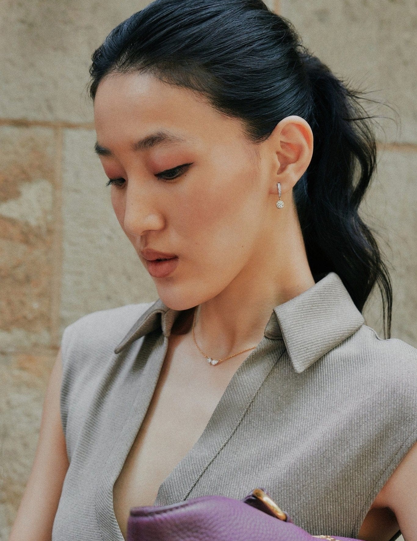 Lab Grown Diamond Earrings 