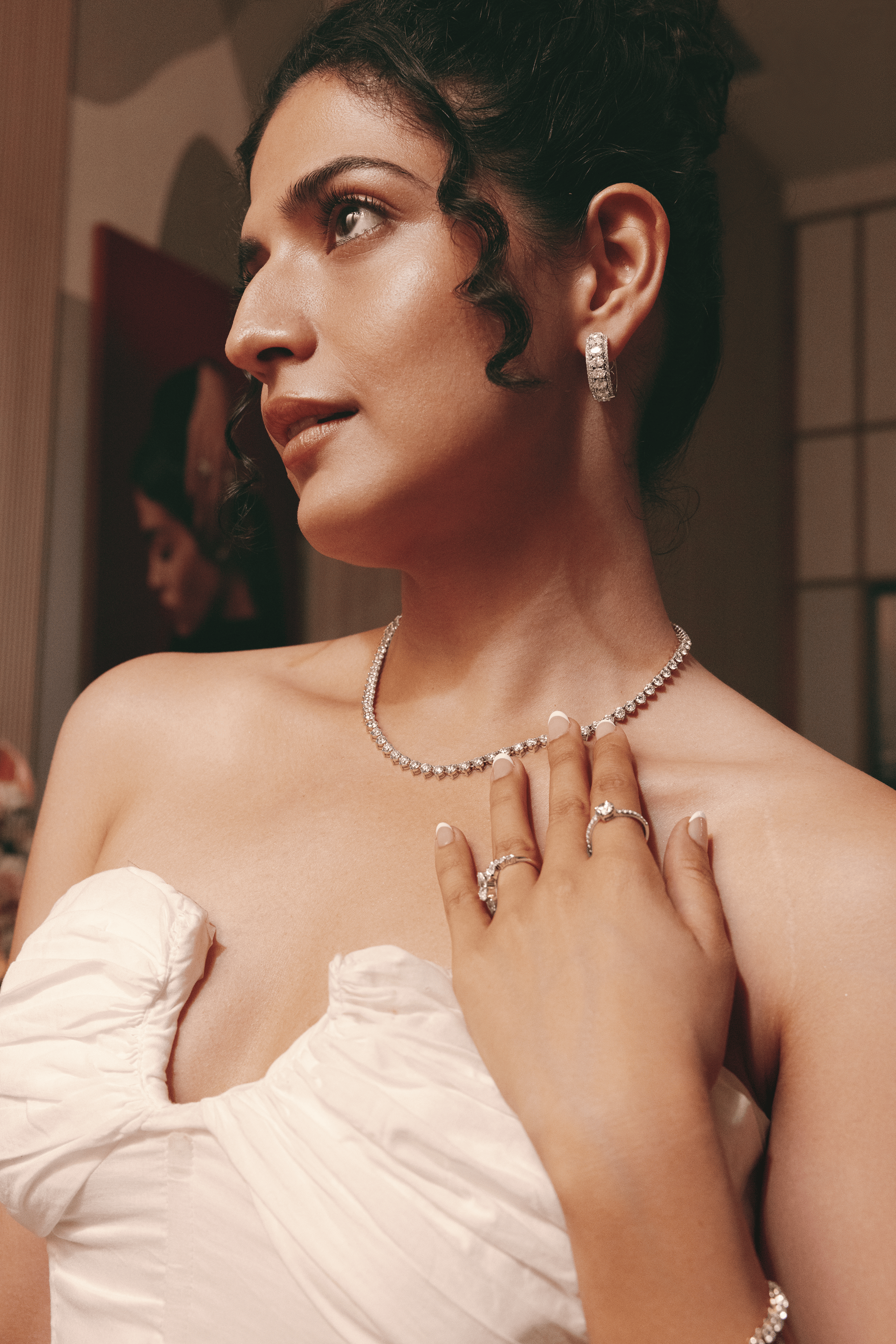 Tres Oval Hoops - House of Quadri