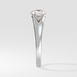 1.5 ct East-West Oval Solitaire Diamond Ring