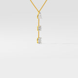 Beyond Trio Drop Necklace - House Of Quadri