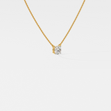 Stellar 0.75 CT Solitaire necklace - House Of Quadri