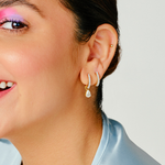 Beyond Mini-Hoop Danglers - House Of Quadri