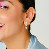 Beyond Mini-Hoop Danglers - House Of Quadri