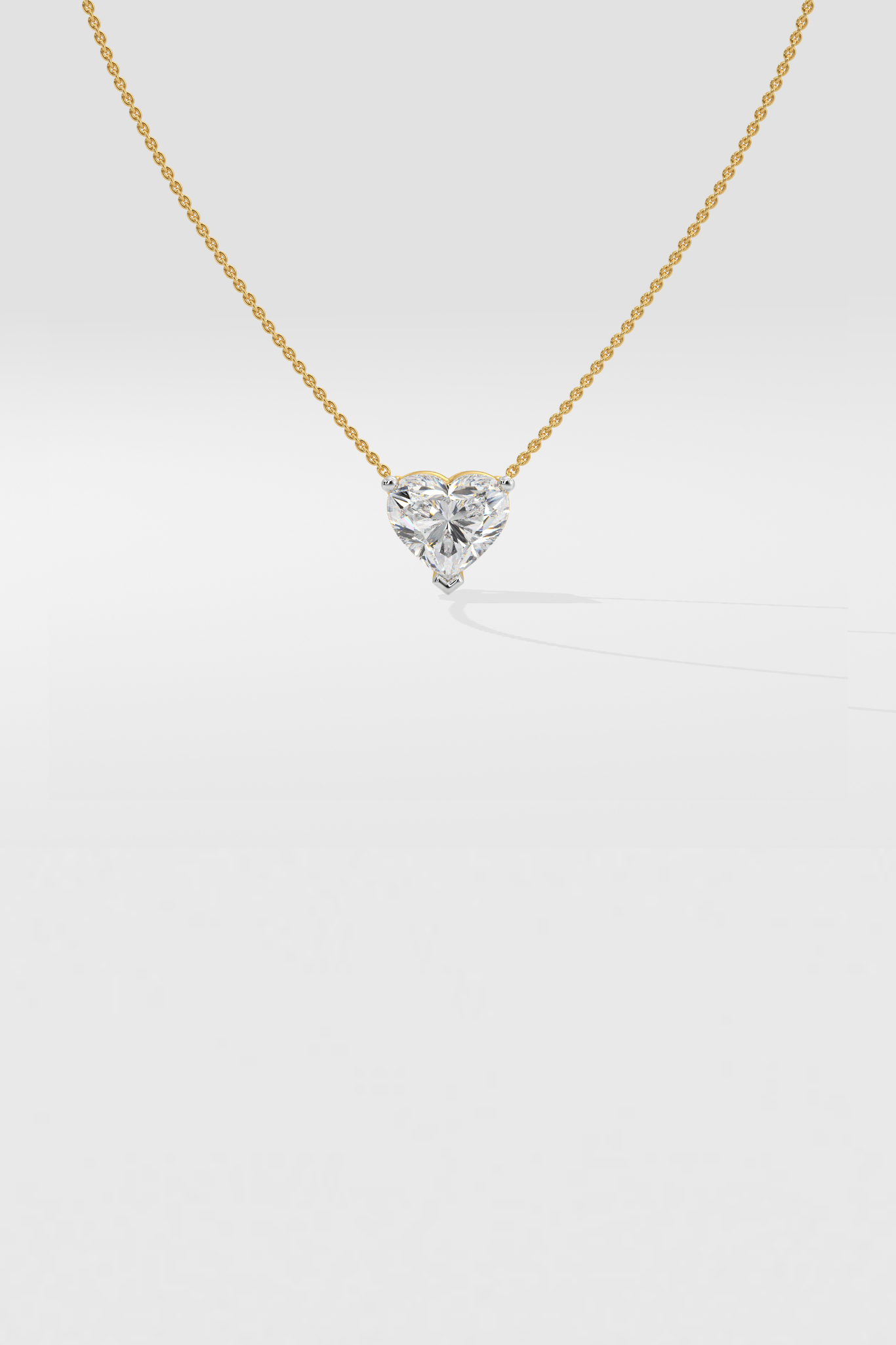 1 ct Heart Necklace - House Of Quadri