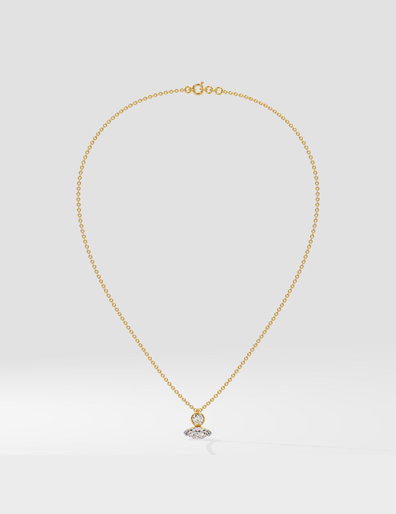 T-Shirt Drip Duo Necklace - House Of Quadri