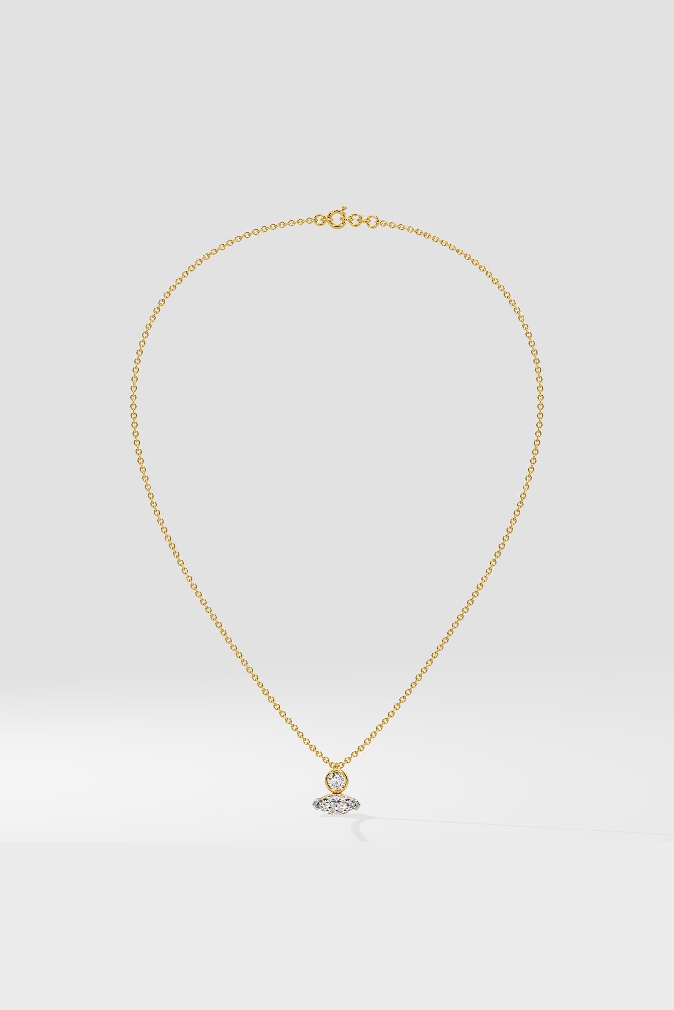 T-Shirt Drip Duo Necklace - House Of Quadri