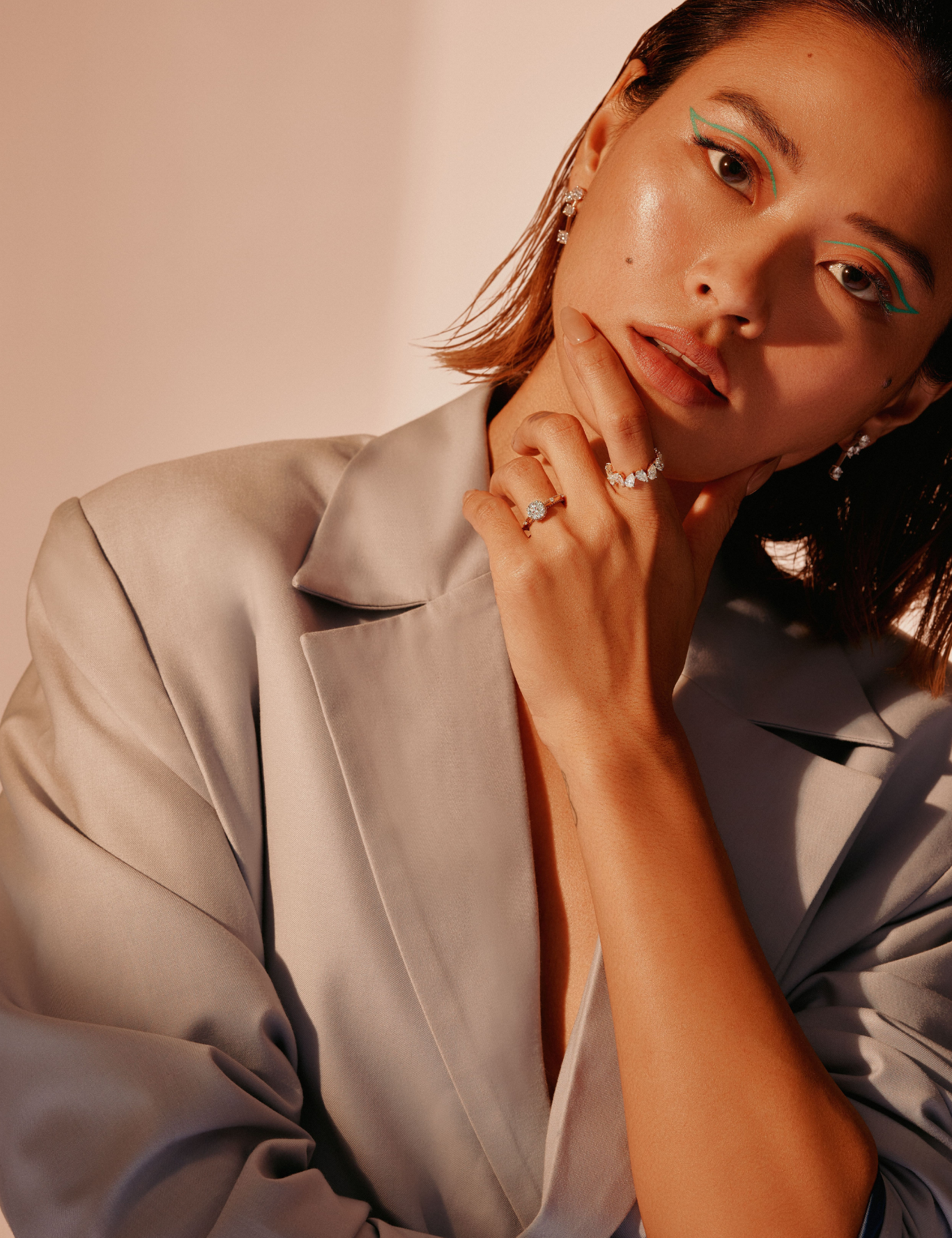 Empowered Pear Eternity Ring - House Of Quadri