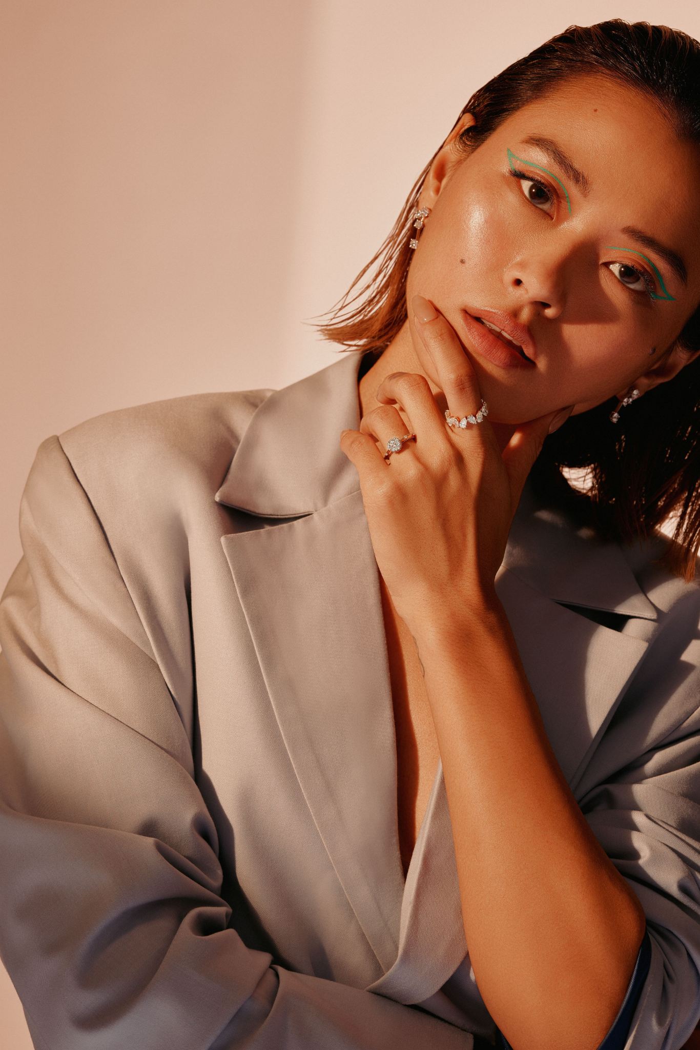 Empowered Pear Eternity Ring - House Of Quadri