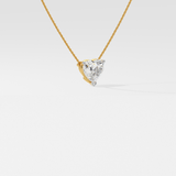 1 ct Heart Necklace
