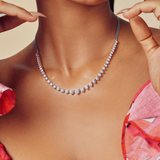 Stellar Graduation Diamond Necklace - House Of Quadri