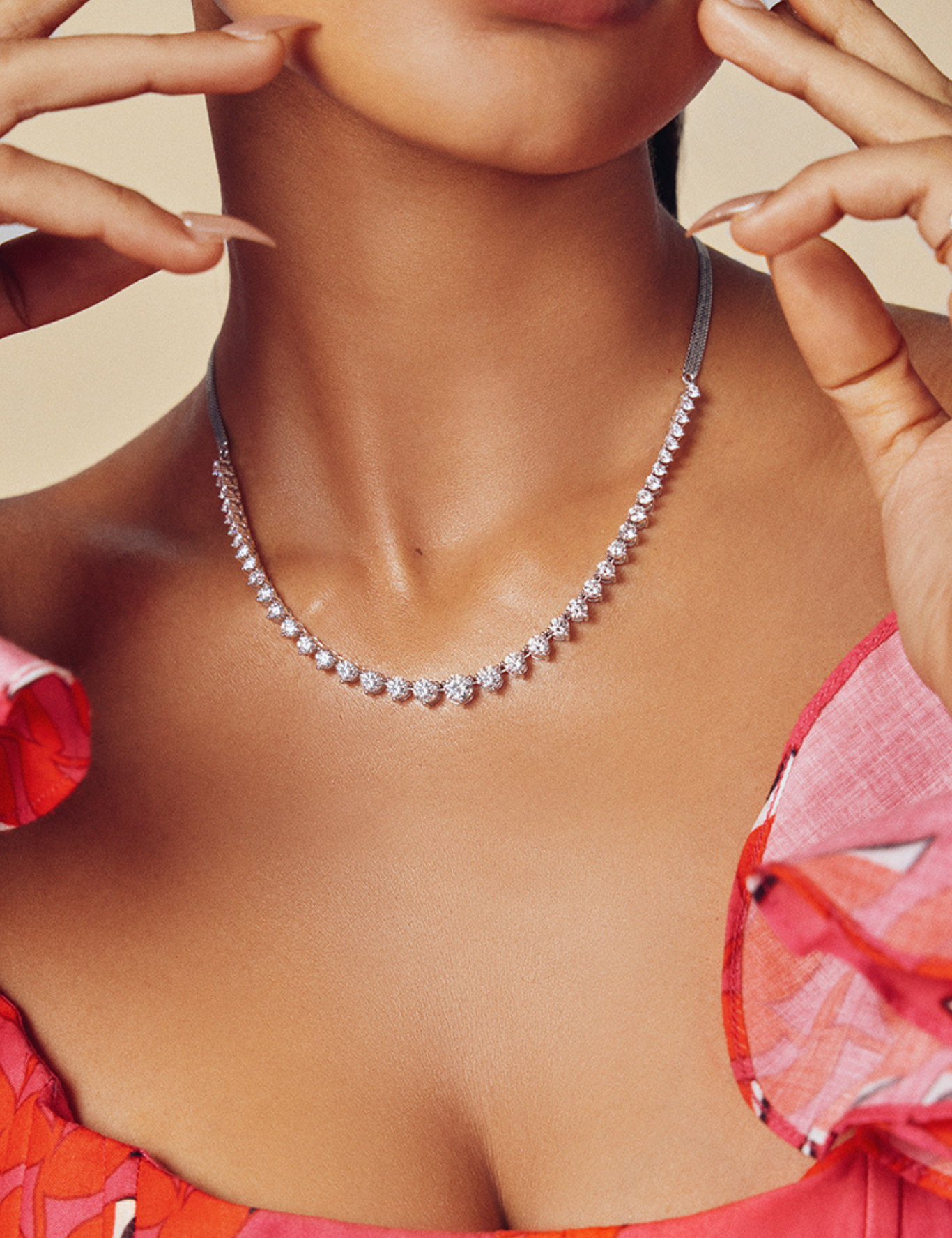 Stellar Graduation Diamond Necklace - House Of Quadri