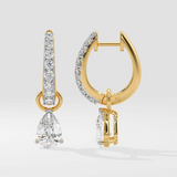 Beyond Mini-Hoop Danglers - House Of Quadri