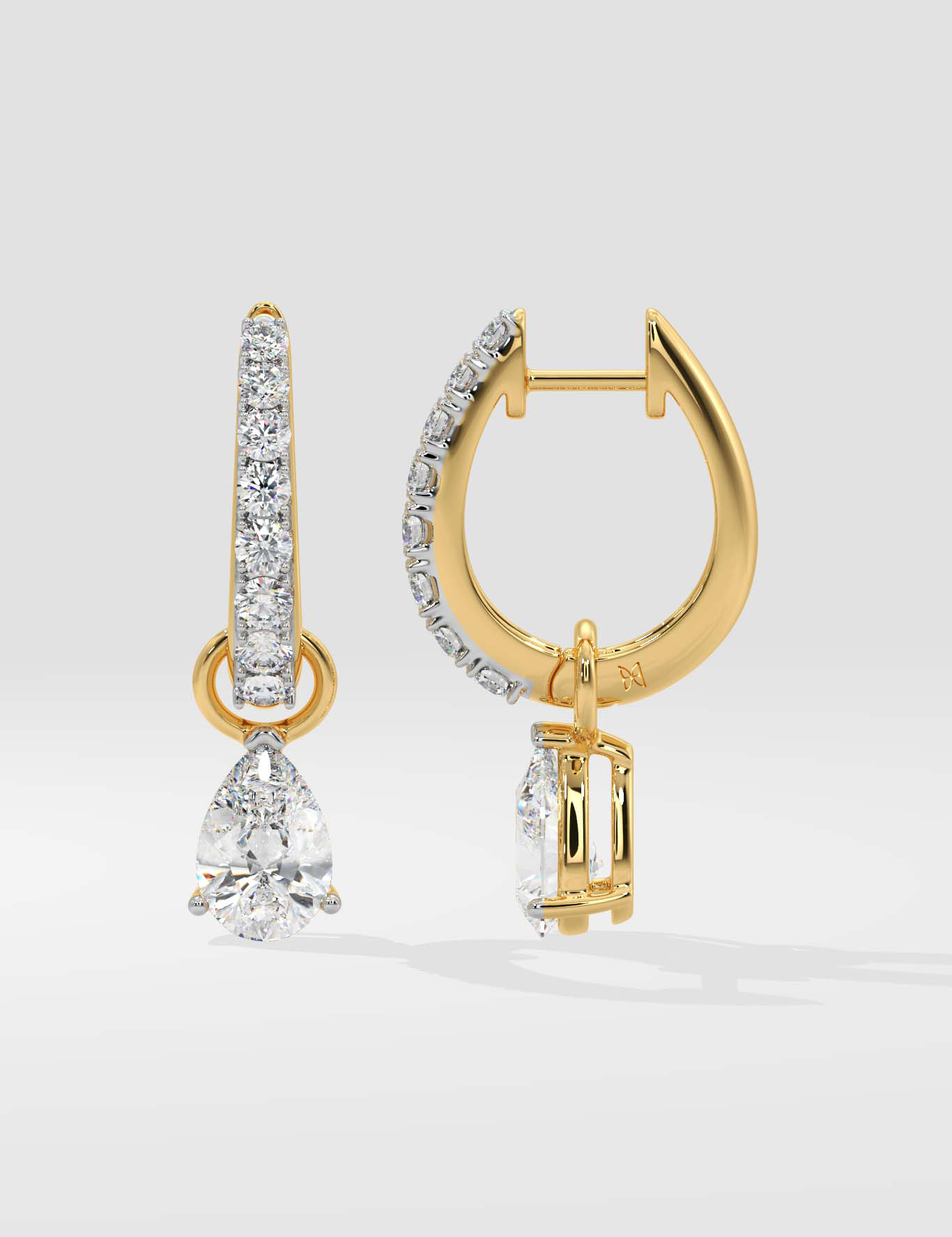 Beyond Mini-Hoop Danglers - House Of Quadri