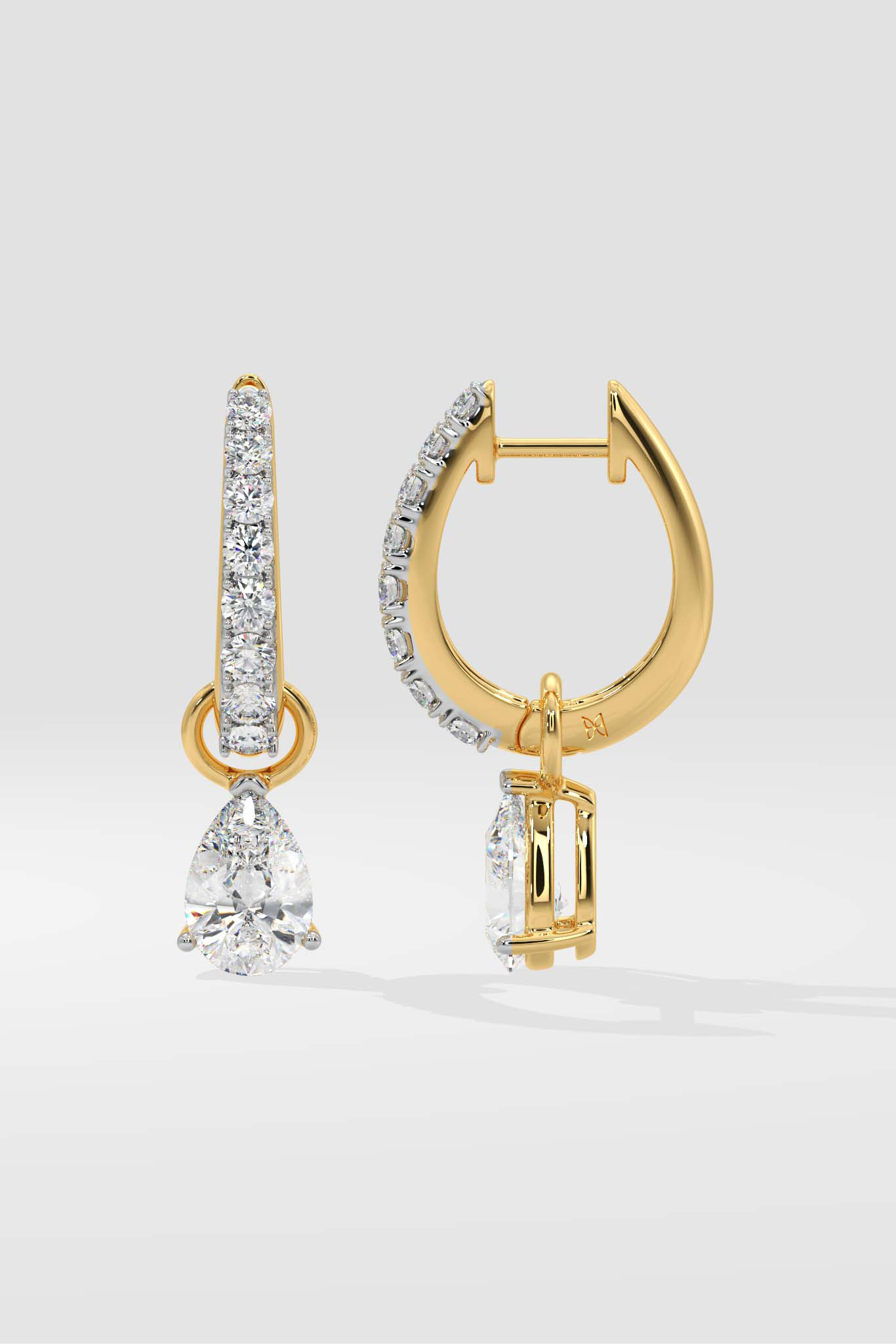 Beyond Mini-Hoop Danglers - House Of Quadri